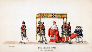 Costumes de théâtre pour la pièce de Shakespeare, Henry VIII, 19ème siècle