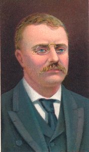 Theodore Roosevelt 1858-1919, 26ème président des États-Unis, 1906