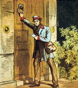 Voilà le coup de sonnette du facteur!, 1867 - Unbekannt