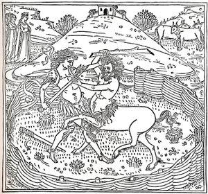 Thésée et le Centaure, Plutarque : Vitae Parallelae - Unbekannt