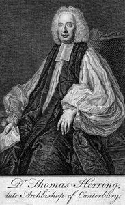 Thomas Herring 1693-1757, archevêque de Cantorbéry - Unbekannt