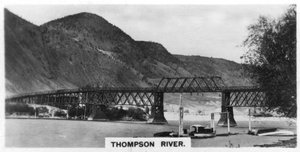 Rivière Thompson, Colombie-Britannique, Canada