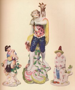 Trois figurines chinoises de la collection Wallace Elliot, vers 1775 - Unbekannt