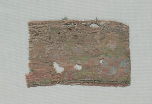 Trois fragments de soie gothique italienne, 1350-1399