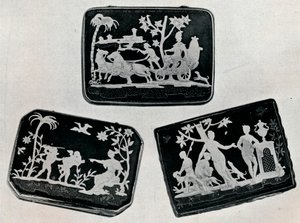 Trois tabatières en pique, 1920 - Unbekannt