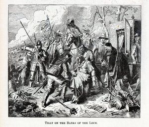 Tilly sur les rives du Lech, 1882