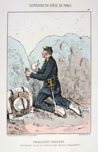 Tirailleurs parisiens, Siège de Paris, 1870-1871 - Unbekannt