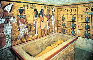 Tombeau de Toutankhamon, Égypte ancienne, 18ème dynastie, vers 1325 av. J.-C.