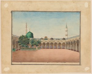 Tombe du Prophète à Médine, 19e siècle