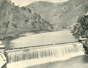Barrage de Torrens, Adélaïde, 1901