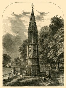Tottenham High Cross, 1820, vers 1876