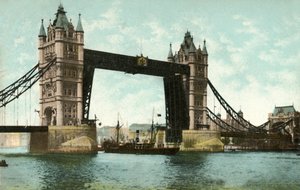 Tower Bridge, Londres, 1906