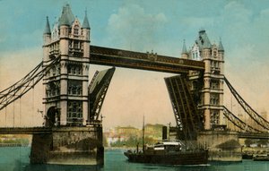 Tower Bridge, Londres, 1915