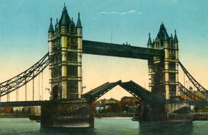 Tower Bridge, Londres, vers 1910