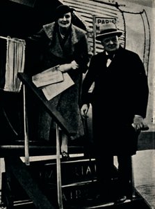 Voyager par avion, septembre 1934