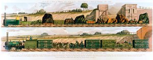 Voyage sur le chemin de fer de Liverpool et Manchester, 1831
