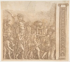 Triomphe de César: Les Porteurs de cuirasse