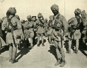Troupes de la brigade de Sirhind, Flandres, Première Guerre mondiale, 1914, vers 1920 - Unbekannt