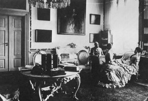 Tsarévitch Alexandre et grande-duchesse Maria Feodorovna de Russie, vers 1880