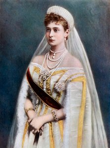 Tsarine Alexandra, impératrice consort de Russie, fin XIXe-début XXe siècle - Unbekannt