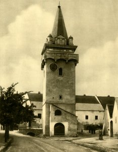 Türkenturm, Breitenbrunn, Burgenland, Autriche, vers 1935