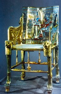 Chaise de Toutankhamon, Égypte