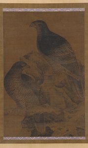 Deux aigles, dynastie Ming, 1368-1644