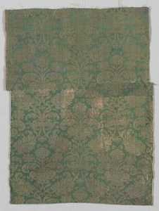 Deux longueurs de textile, 1500s