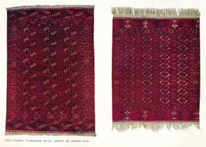 Deux tapis Tekke Turkoman, c1800