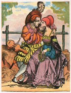 Deux amants, 16ème siècle