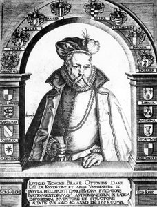 Tycho Brahe, astronome danois, vers 1586