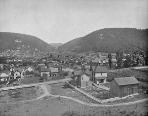 Tyrone, Pennsylvanie, vers 1897