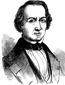 UJJ Leverrier, astronome français qui a calculé la position de la planète Neptune en 1846