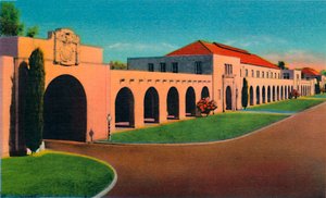 Base du Corps des Marines des États-Unis. San Diego, Californie, vers 1941