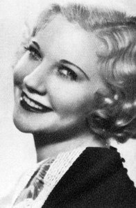 Una Merkel, actrice de cinéma américaine, 1934-1935