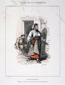 Une Citoyenne, Commune de Paris, 1871 - Unbekannt