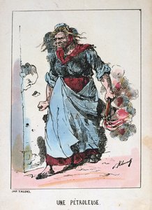 Une Pétroleuse, Commune de Paris, 1871
