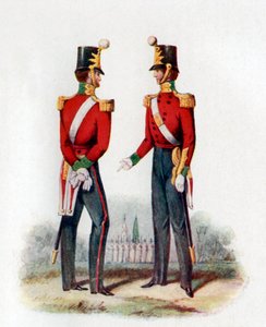 Uniforme du 19e Régiment, 1848