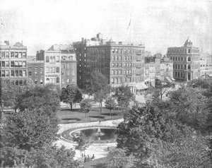 Union Square, New York, États-Unis, vers 1900 - Unbekannt