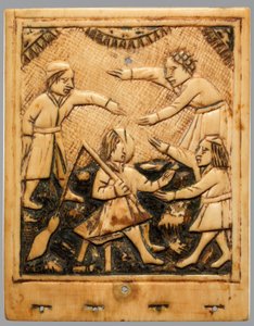 Feuille Supérieure de Cadran Solaire, allemand, vers 1500 - Unbekannt