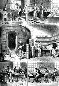 Divers procédés de poterie