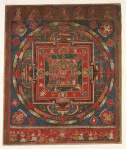 Vasudhara Mandala, daté de 1777 Samvat 897