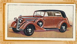 Vauxhall Big Six Wingham Cabriolet, vers 1936 - Unbekannt