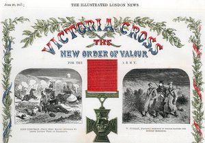 Croix de Victoria, récompense britannique pour bravoure, 1857 - Unbekannt