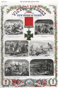 Croix de Victoria, distinction britannique pour bravoure, 1857