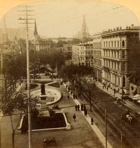 Place Victoria, Montréal, Canada, 1904