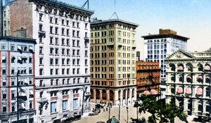 Place Victoria, rue Saint-Jacques, Montréal, Canada, vers 1900 - Unbekannt