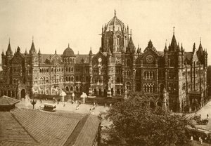Gare Victoria, Bombay, 1930