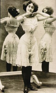 Corset victorien, fin des années 1890
