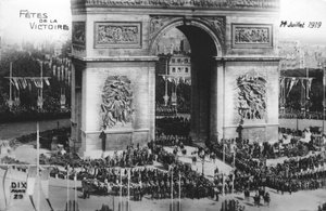 Parade de la victoire, Paris, 14 juillet 1919